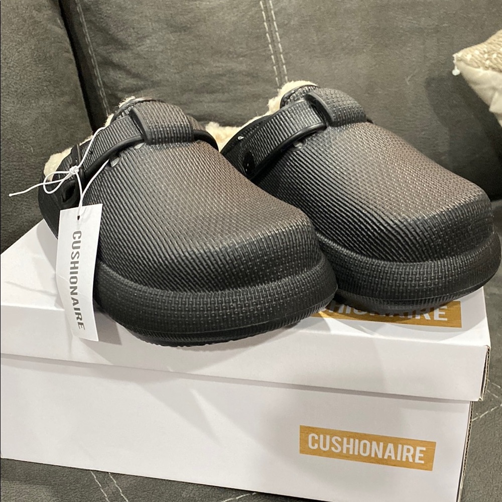 Cushionaire Men's Gray Slip-On Loafers